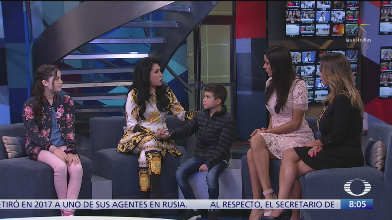 Bruno Figueroa, de 10 años, recibió tratamiento de hipnosis para un tumor