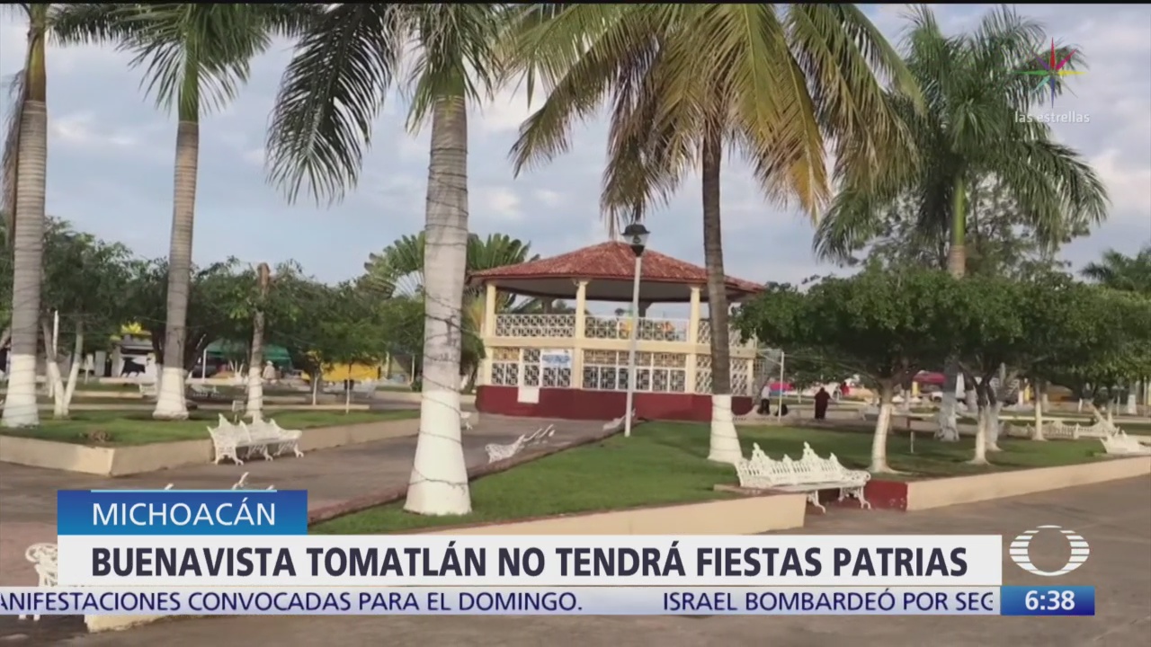 Buenavista Tomatlán, Michoacán, no tendrá fiestas patrias
