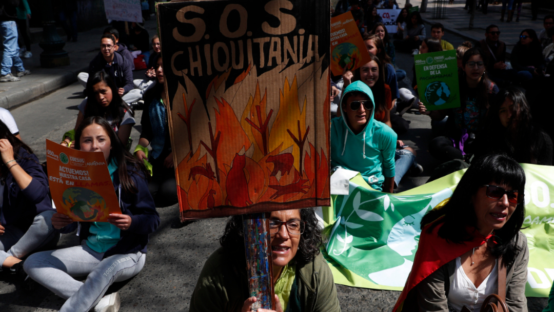 Se registraron marchas contra el cambio climático en Bolivia, 20 septiembre 2019