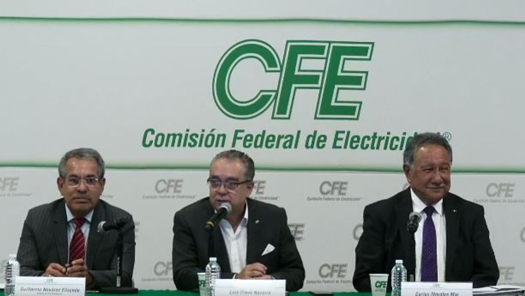 Foto: La CFE aclaró lo sucedido en Conferencia de prensa (CFE)
