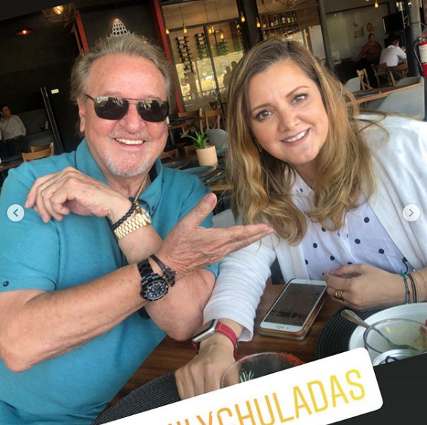 Imagen: Carlos Villagrán con su hija, 26 de septiembre de 2019, (Instagram) 