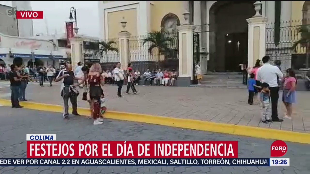 FOTO: Cerca de 15 mil personas festejarán en Colima el Día de Independencia, 15 Septiembre 2019