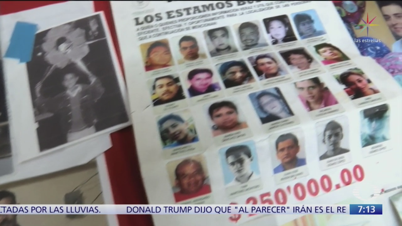 Cien desaparecidos al mes en Michoacán