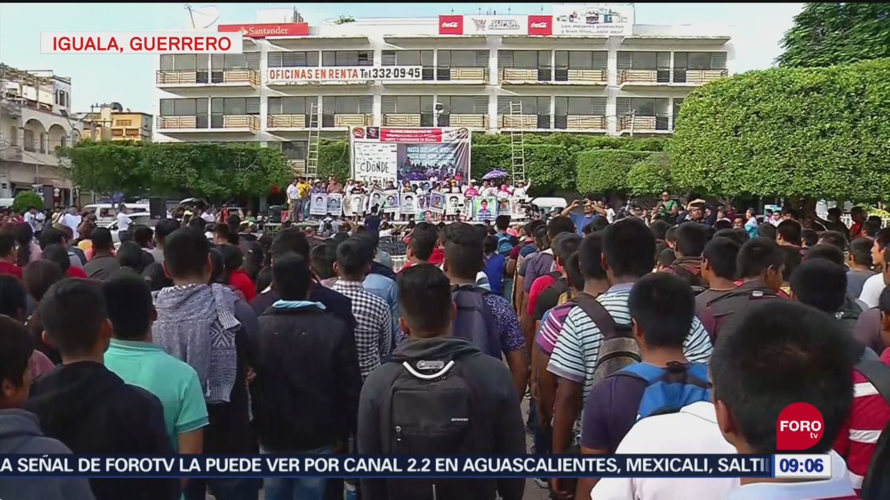 FOTO: Cientos de personas exigen justicia en caso Ayotzinapa, 28 septiembre 2019