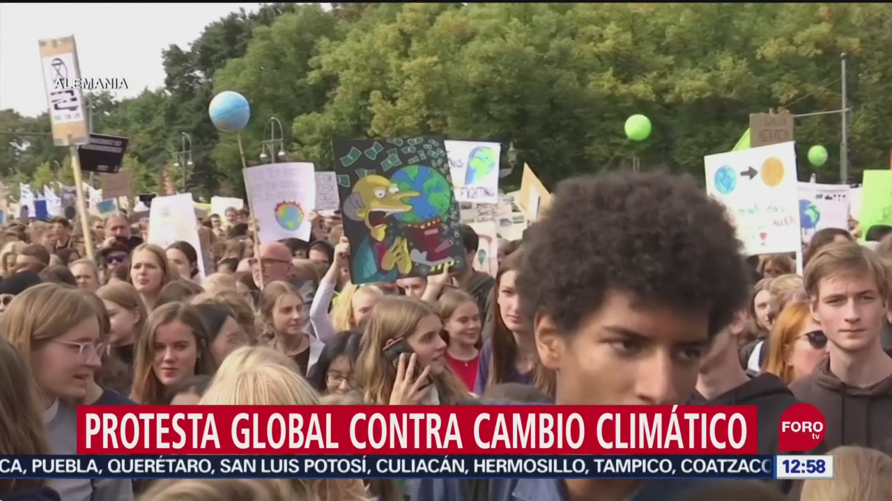 #ClimateStrike, protesta global contra el cambio climático