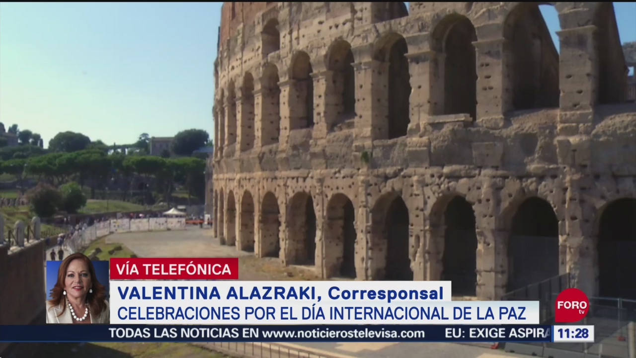 Foto: Coliseo Romano Será Sede Celebraciones Día Internacional Paz