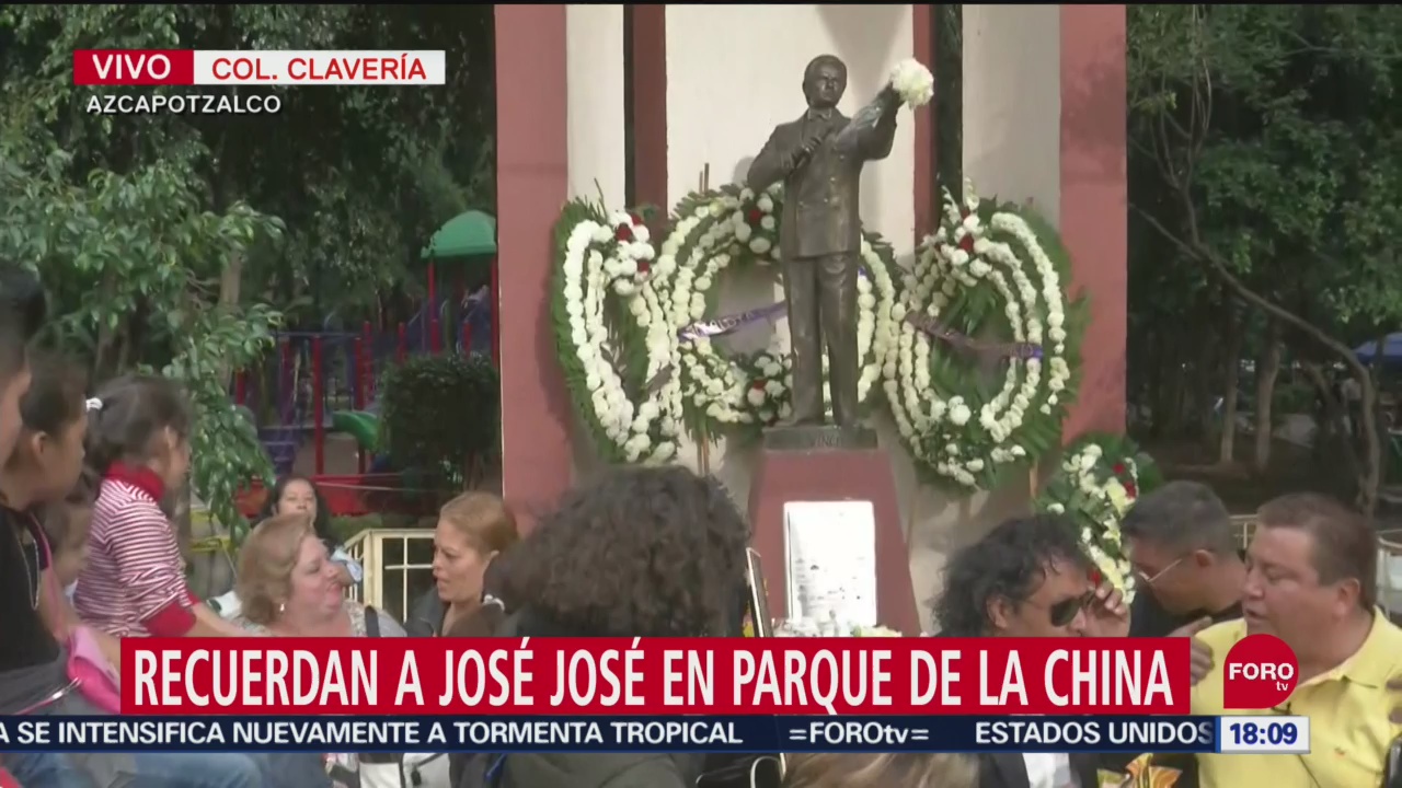 FOTO: Continúa Homenaje José José Azacapotzalco