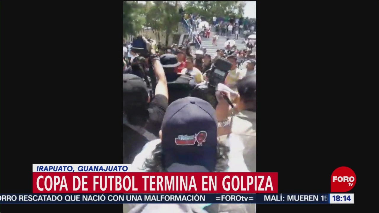 FOTO: Copa Futbol Termina Golpiza Irapuato