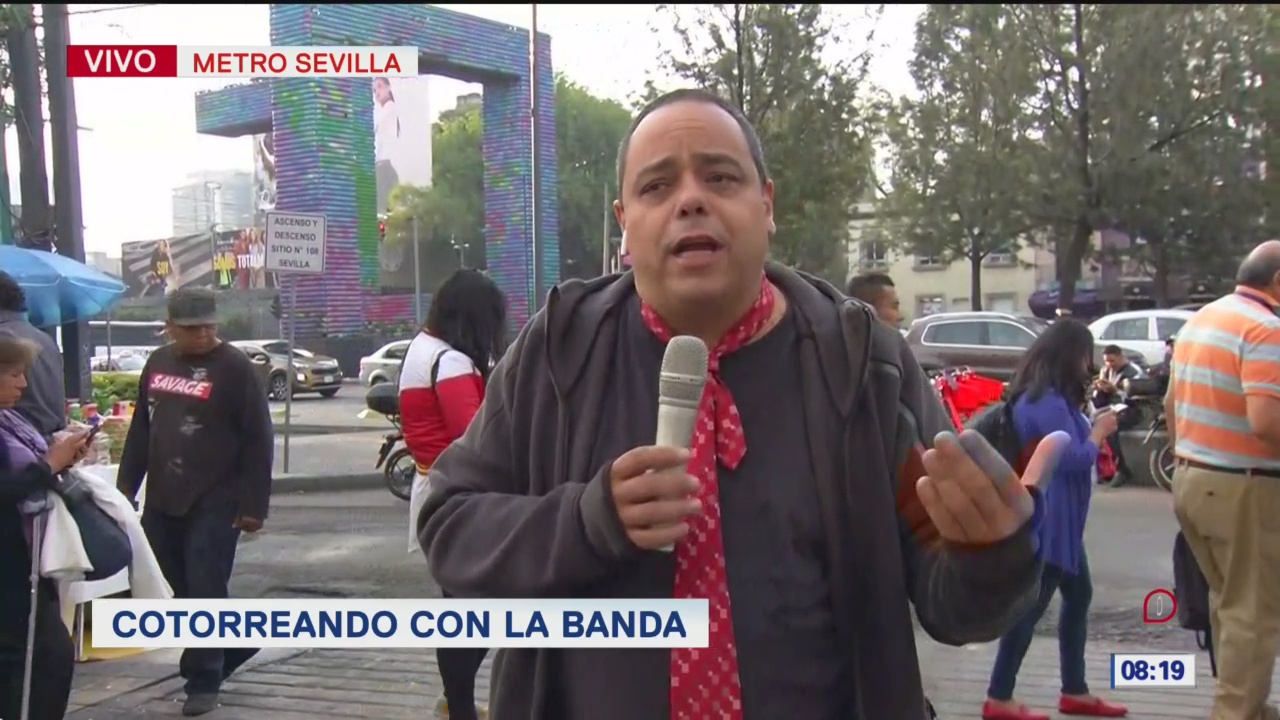 #CotorreandoconlaBanda: ‘El Repor’ suelto en el metro Sevilla