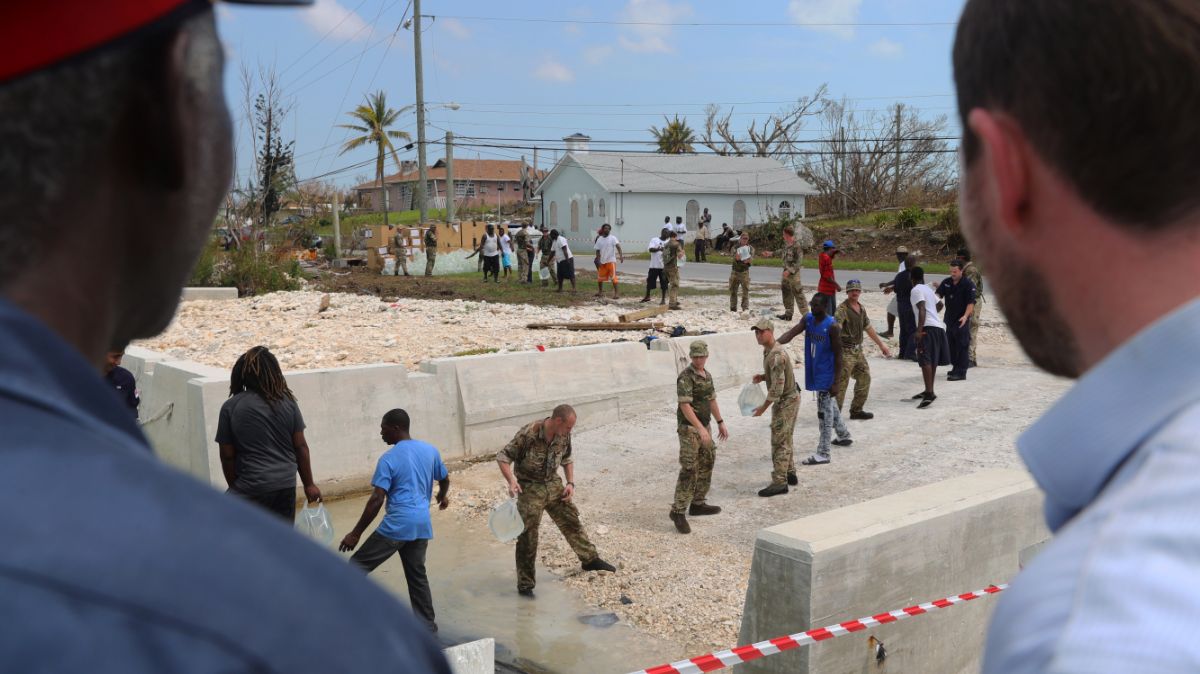 Ayuda humanitaria tras paso de Dorian en Bahamas
