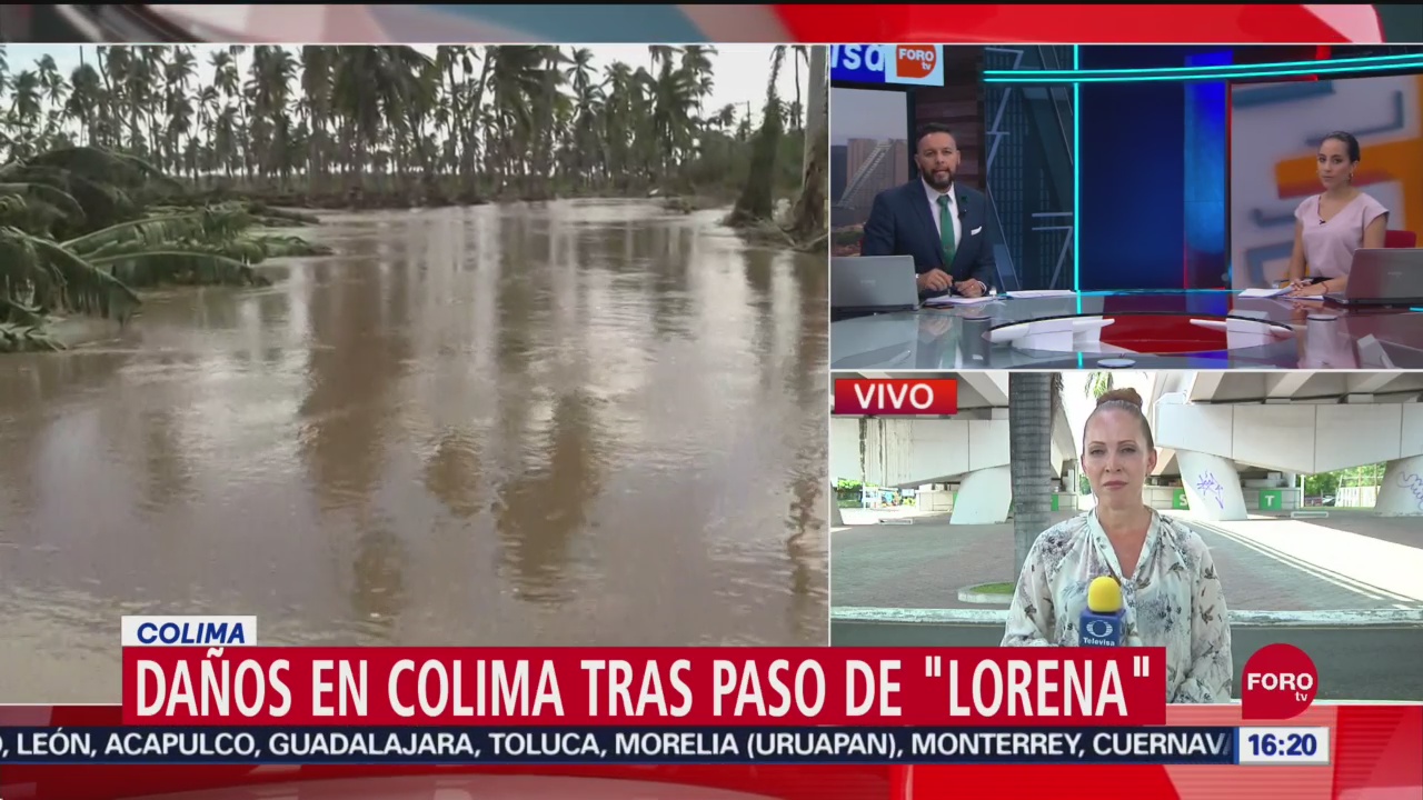 Foto: Daños Colima Huracán Lorena 21 Septiembre 2019