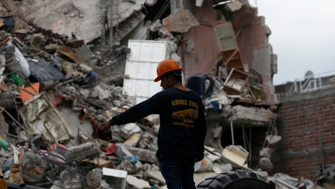 Foto: Daños por sismo en Ciudad de México, 17 de octubre de 2017