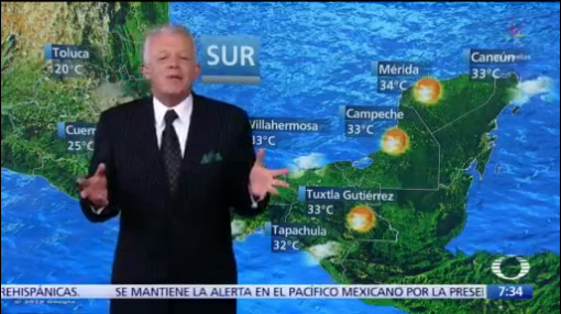 Despierta con Tiempo: Se mantienen lluvias torrenciales en Nayarit, Jalisco y Colima