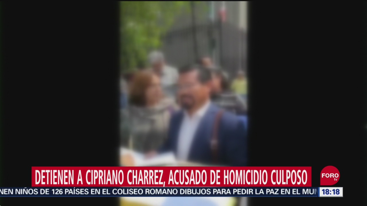 FOTO: Detienen Exdiputado Cipriano Charrez Acusado Homicidio Culposo