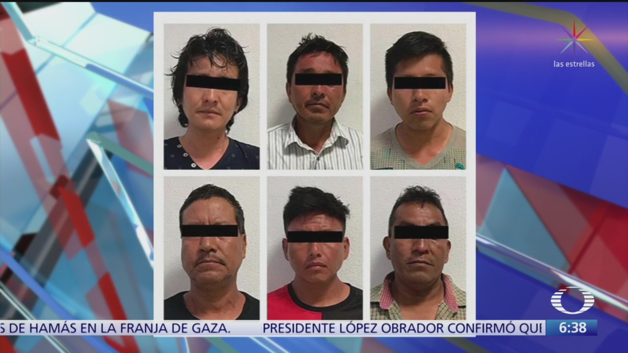 Detienen a seis personas por actos vandálicos en Escuintla, Chiapas