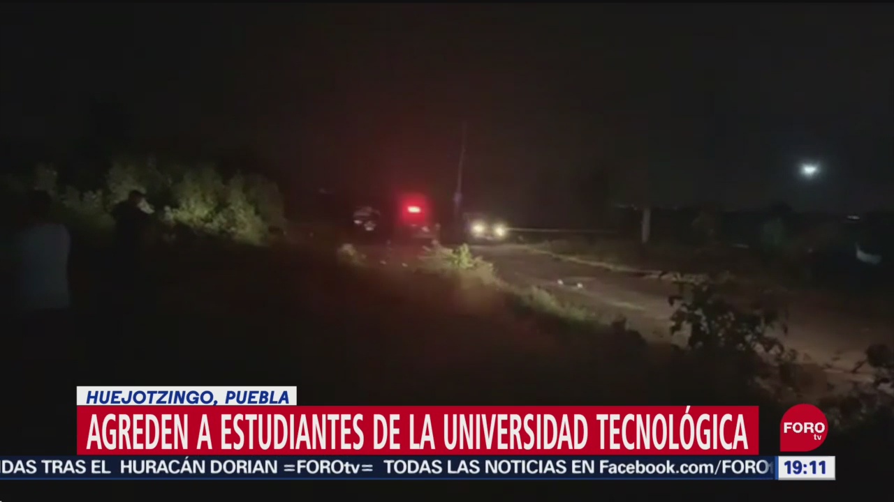 Disparan contra estudiantes de Puebla