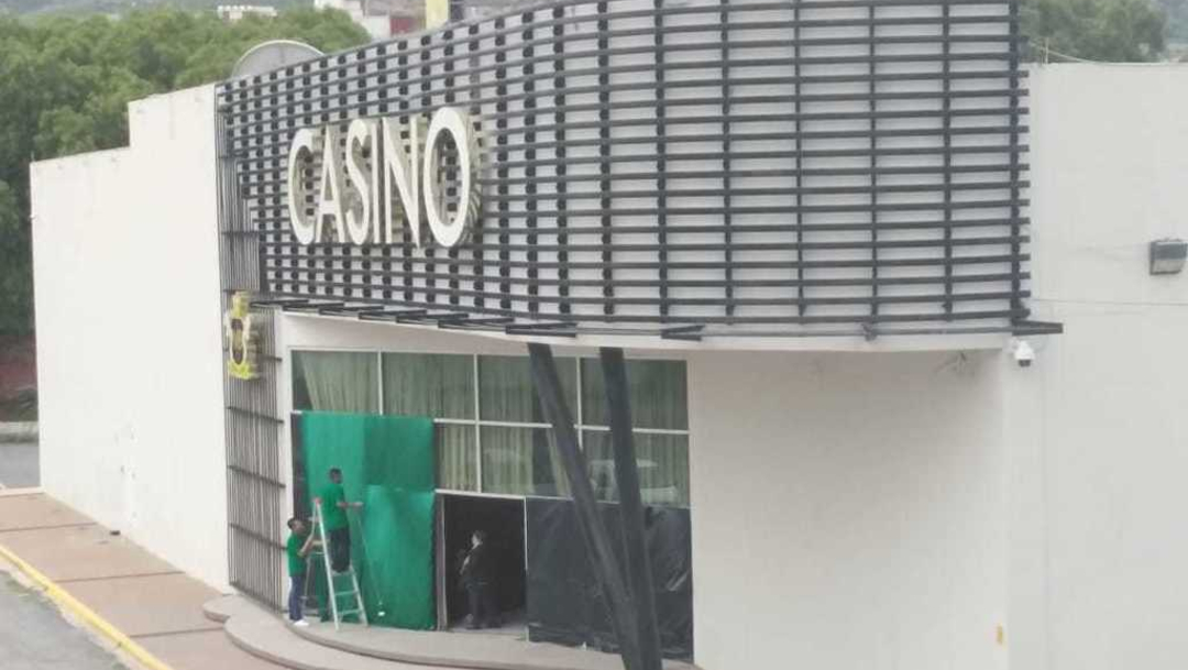 Foto: El casino empezó a hacer labores de limpieza, 6 de septiembre de 2019 (Portico Online)