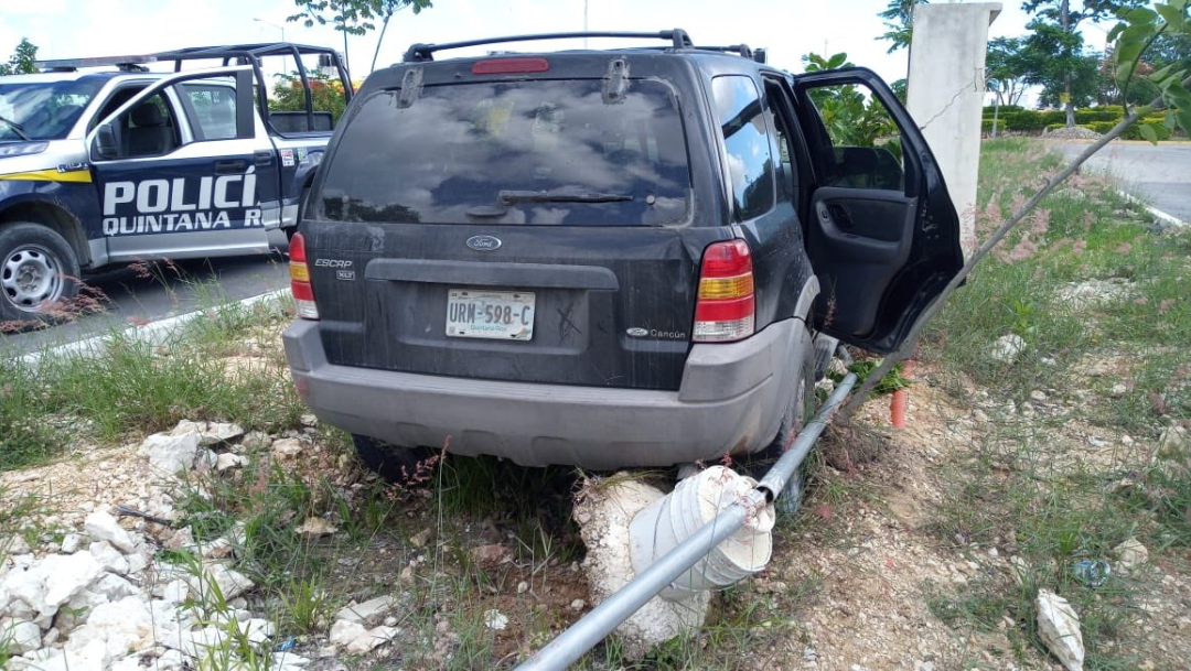 Foto: Los hechos ocurrieron en el fraccionamiento "La Joya" en la súper manzana 255 de Cancún, 29 de septiembre de 2019 (Twitter @KPYA)
