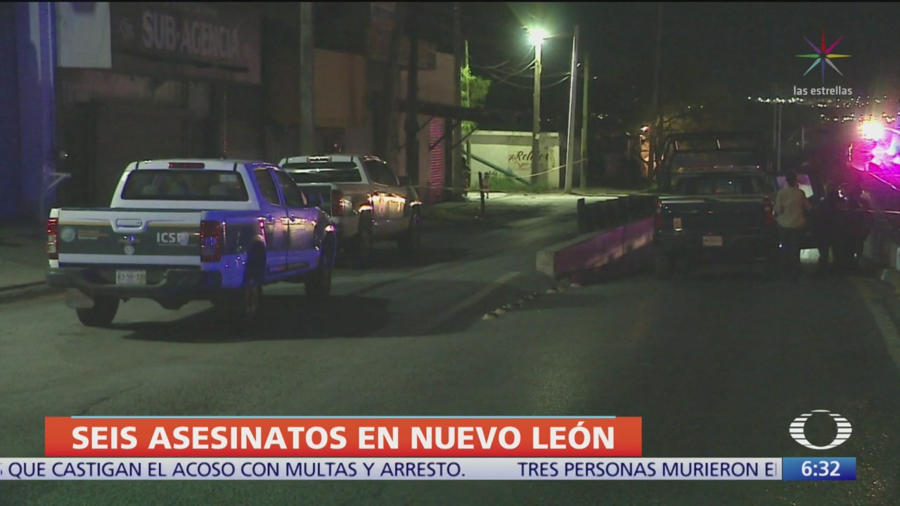 Ejecutan a tres personas en Nuevo León