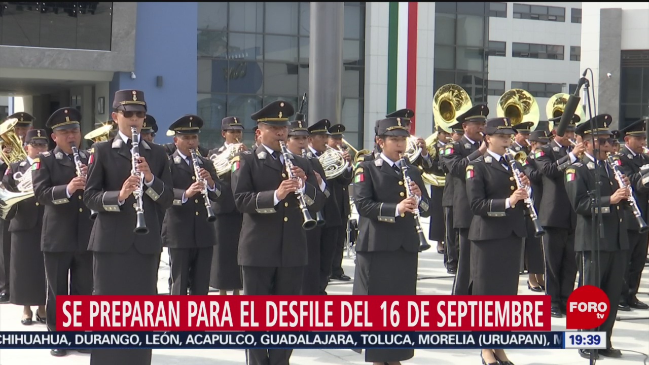 Foto: Elementos Guardia Nacional Desfilarán 16 Septiembre CDMX 9 Septiembre 2019