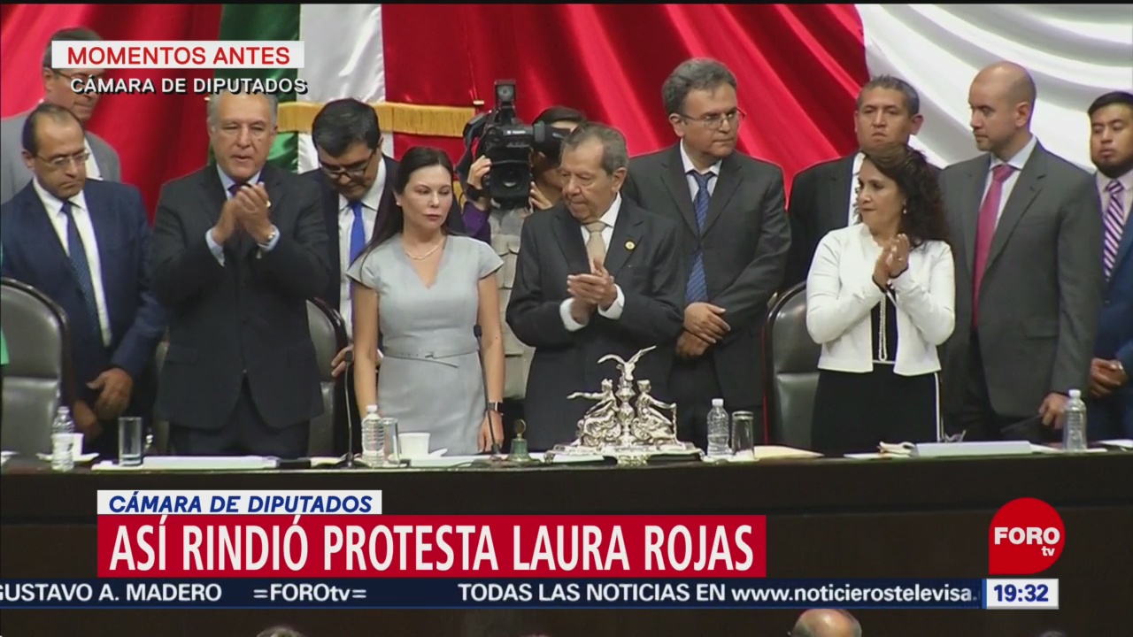 Foto: Laura Rojas Presidenta Cámara Diputados 5 Septiembre 2019
