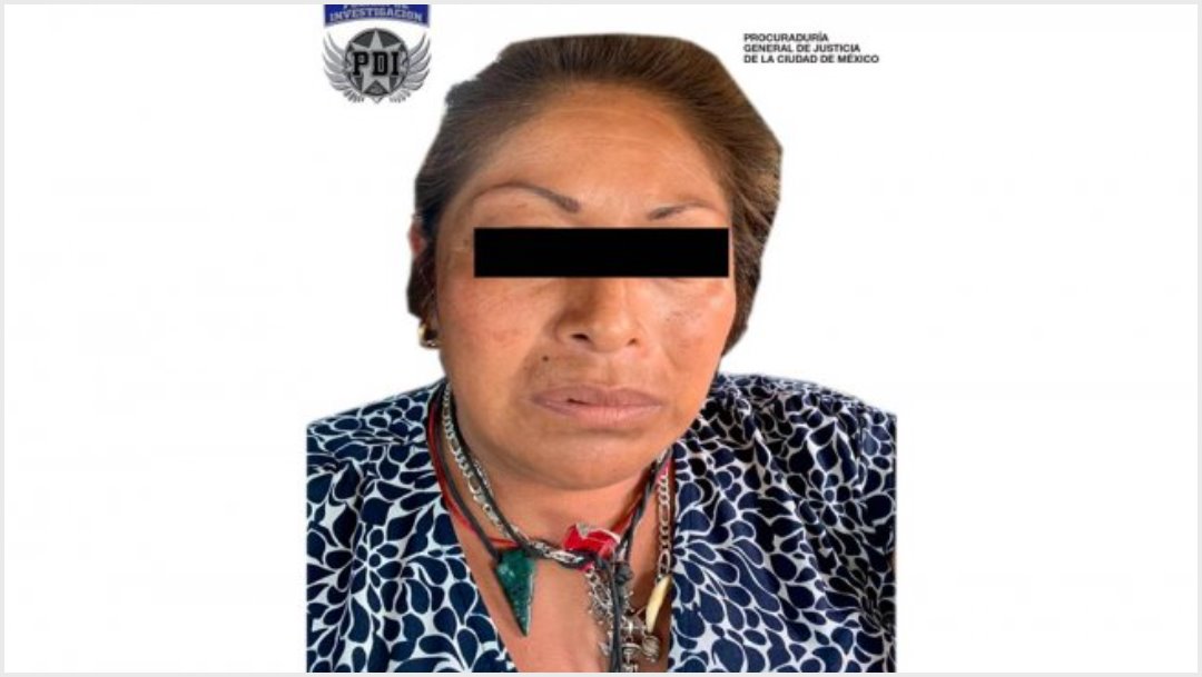 Foto: Califican de legal detención de 'La Bruja', 22 de septiembre de 2019 (PGJCDMX)