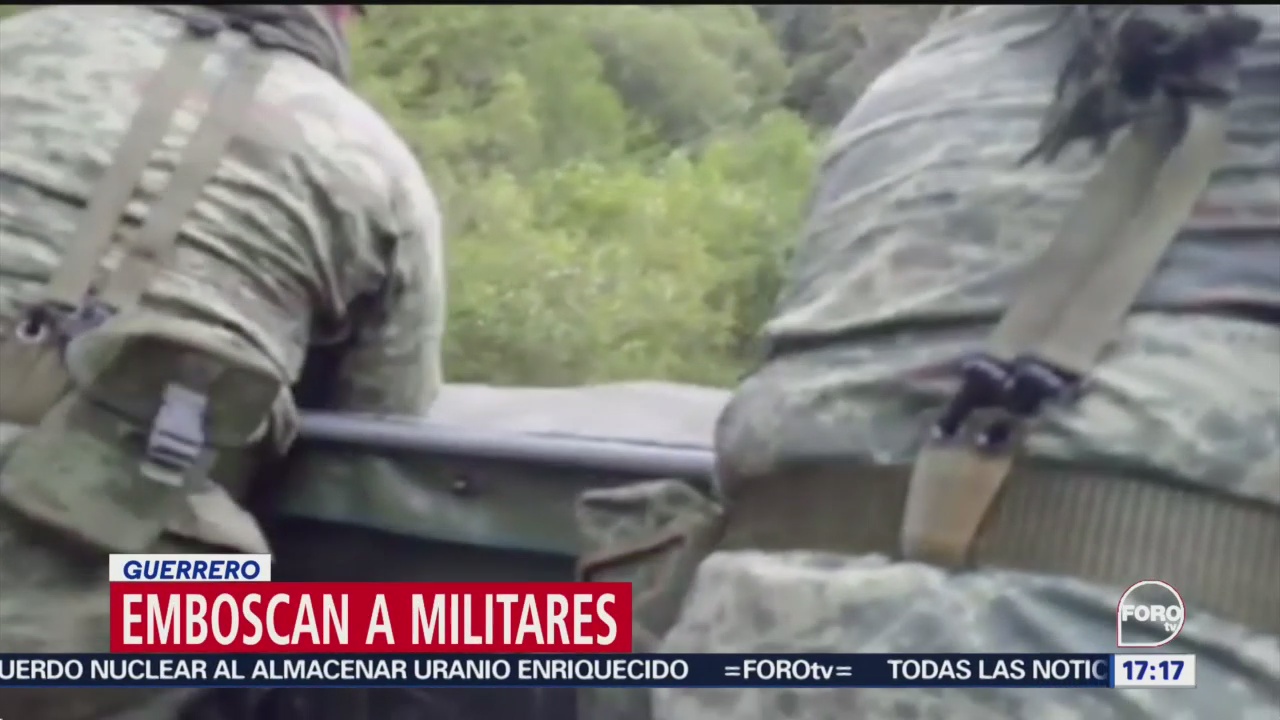 FOTO: Emboscan elementos Ejército Guerrero