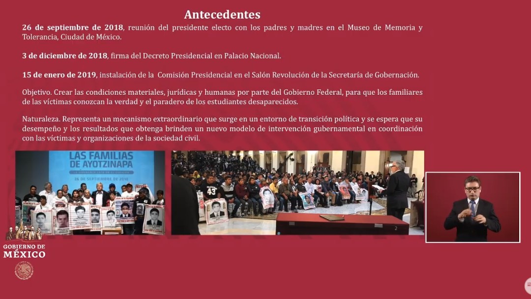 Foto: Antecedentes del caso Ayotzinapa, 26 de septiembre de 2019, Ciudad de México