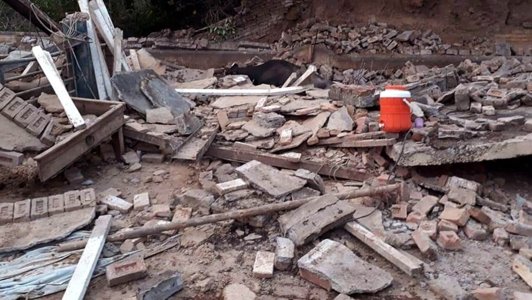 Foto: Escombros por terremoto en Pakistán, 24 de septiembre de 2019