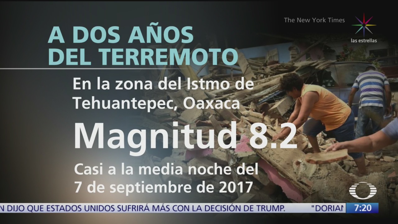Escuelas olvidadas en Oaxaca tras terremoto del 7 de septiembre de 2017