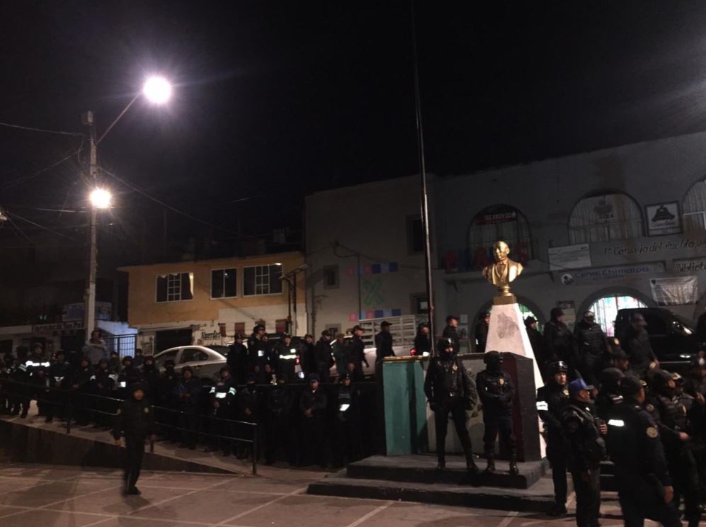 Foto Evitan linchamiento de presunto ladrón en San Pablo Chimalpa 4 septiembre 2019