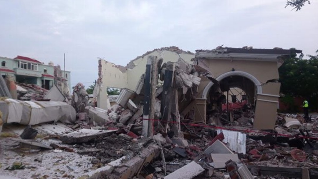 Foto: Explosión restaurante Boca del Río, 10 de septiembre de 2019, Veracruz