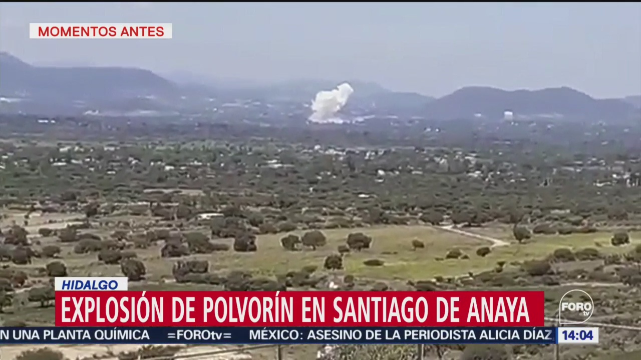 FOTO: Explota polvorín en Hidalgo; hay dos muertos, 27 septiembre 2019
