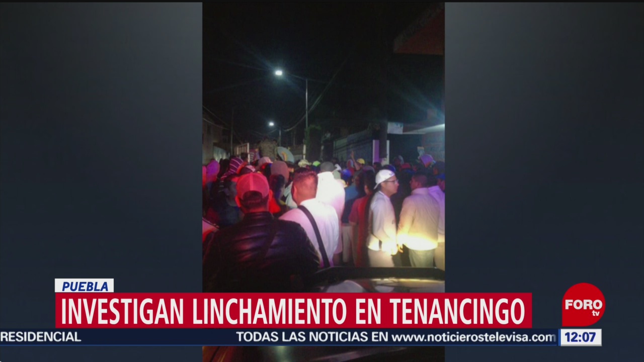FOTO: Fallece pareja tras ser linchada en Tenancingo, Puebla, 7 septiembre 2019