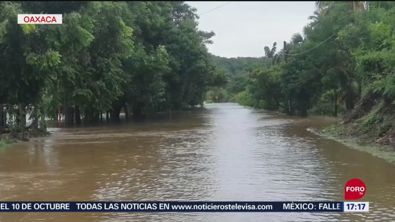FOTO: Fallece una persona en Oaxaca por la tormenta Narda, 29 septiembre 2019