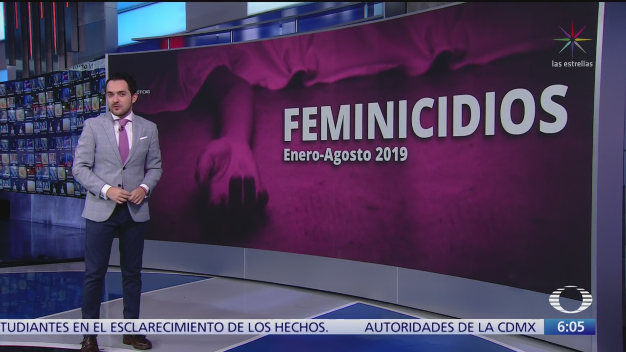 Revelan cifras de feminicidios y homicidios dolosos en México