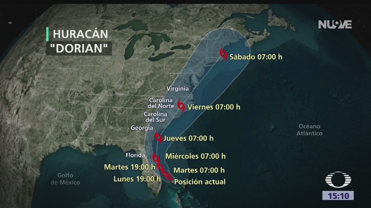 Florida se prepara para la llegada del huracán ‘Dorian’