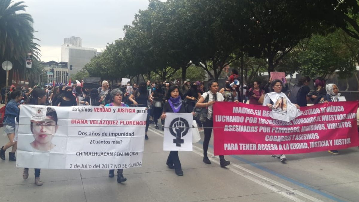 'Terremoto feminista', marcha en CDMX contra violencia de género