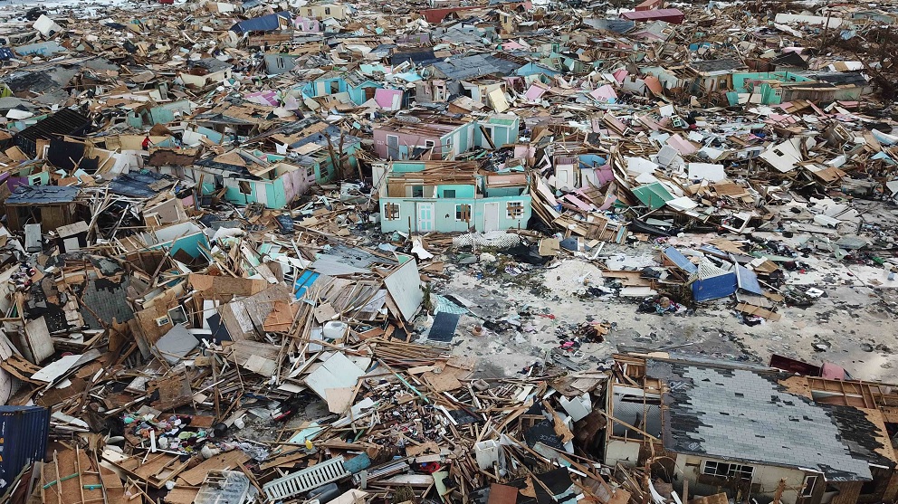 Foto: Las islas Ábaco quedaron destruidas por el huracán “Dorian”. AP