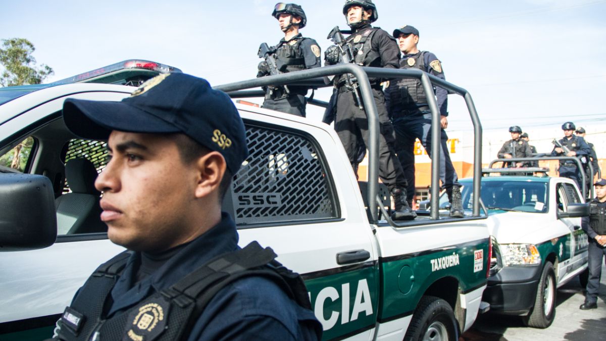 Foto: Elementos de la Secretaría de Seguridad Ciudadana de la Ciudad de México. Cuartoscuro