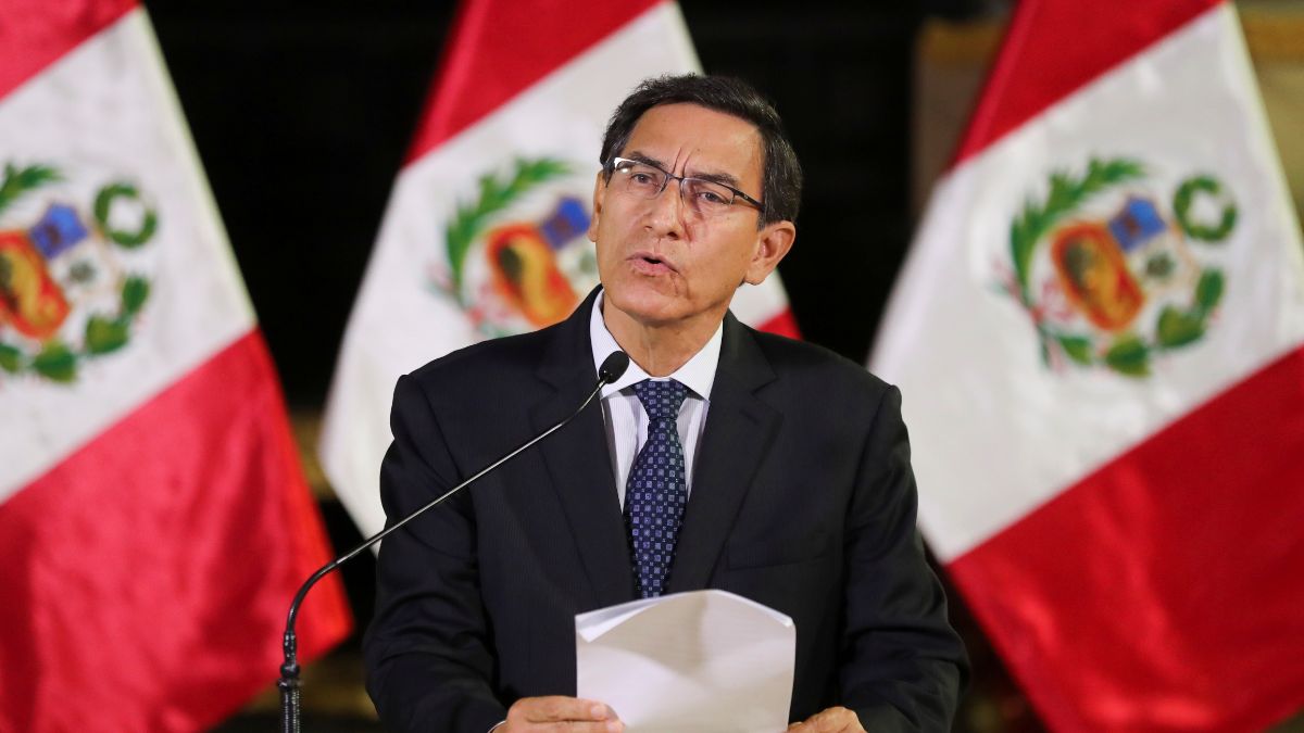 Foto: Martín Vizcarra, presidente de Perú. Reuters