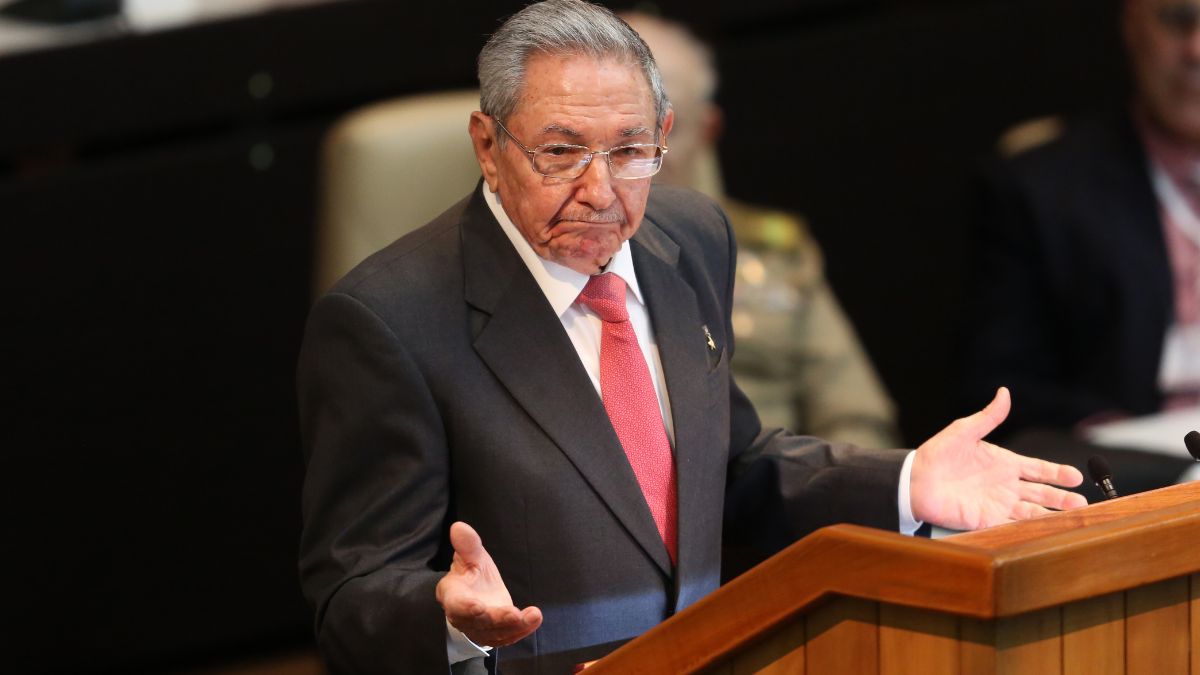 Foto: Raúl Castro, jefe del Partido Comunista de Cuba. Getty Images/Archivo
