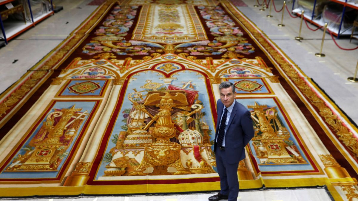 Restauran valioso tapiz del siglo XIX rescatado del incendio de Notre Dame