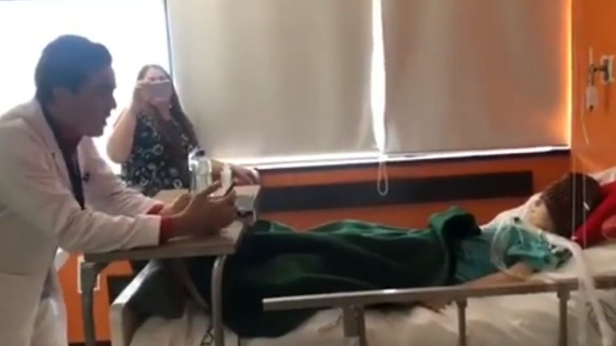 Foto: El doctor Diego Ismael Leyva Cervantes es residente de Pediatría en el Hospital General Regional 1 de Ciudad Obregón, Sonora. Twitter/@zoerobledo
