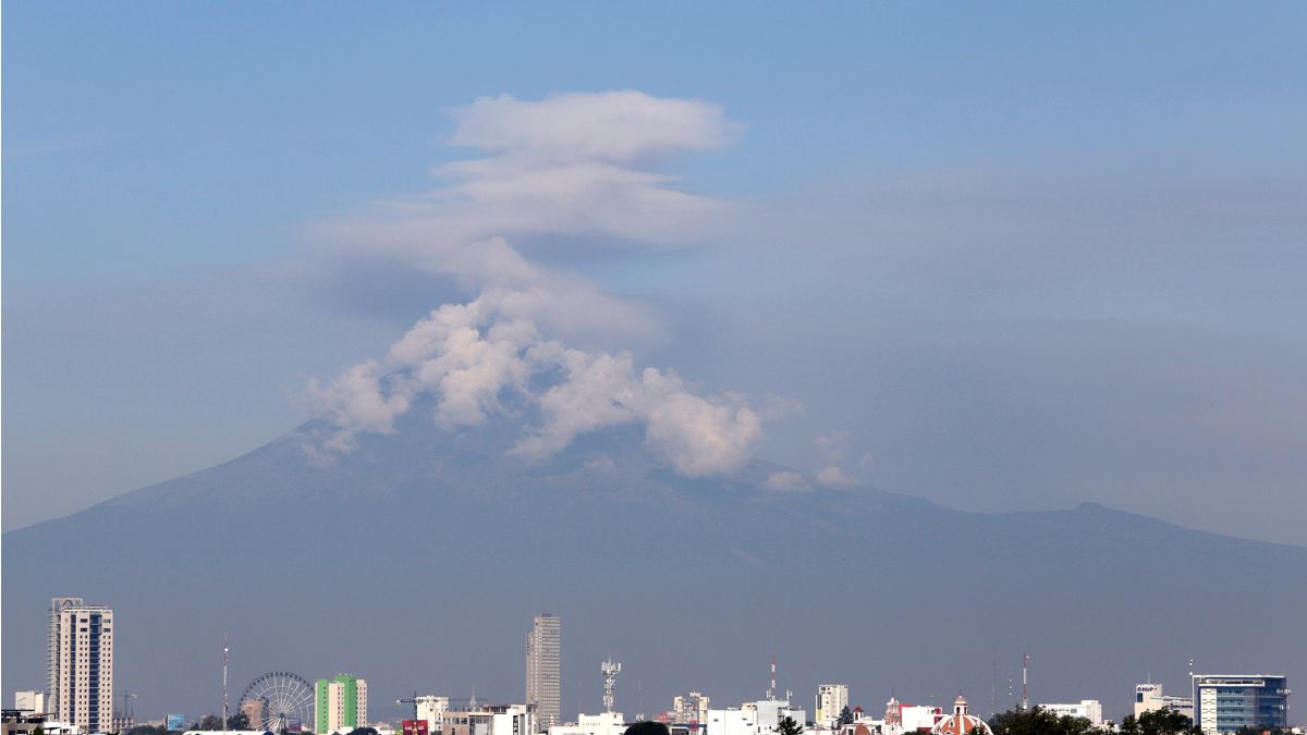 Foto: Vista panorámica del volcán Popocatépetl. Cuartoscuro/Archivo