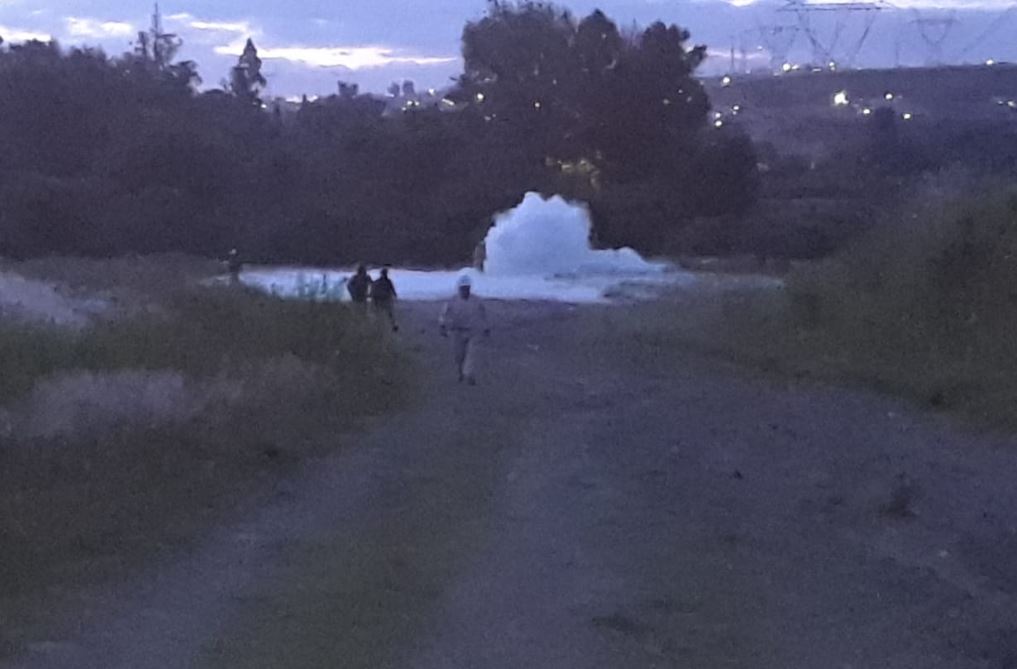 Localizan fuga de gas LP en zona despoblada de San Lorenzo Almecatla, Puebla