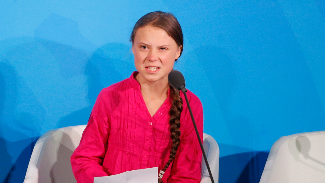 Greta Thunberg acusa a líderes mundiales de robarse sus sueños
