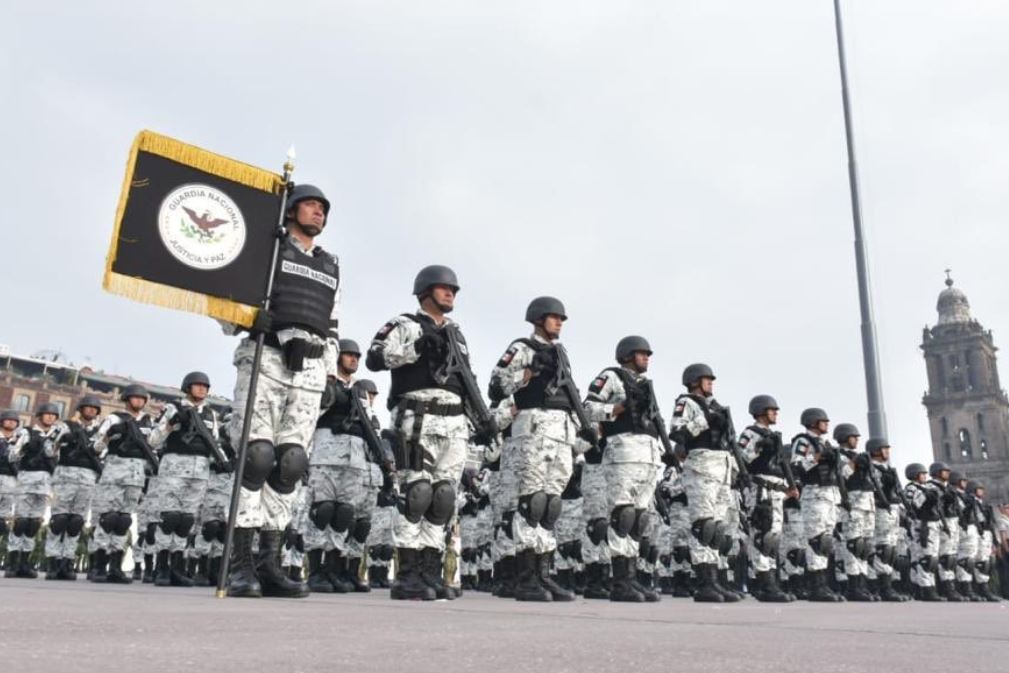 Por primera vez, Guardia Nacional participa en desfile militar 2019