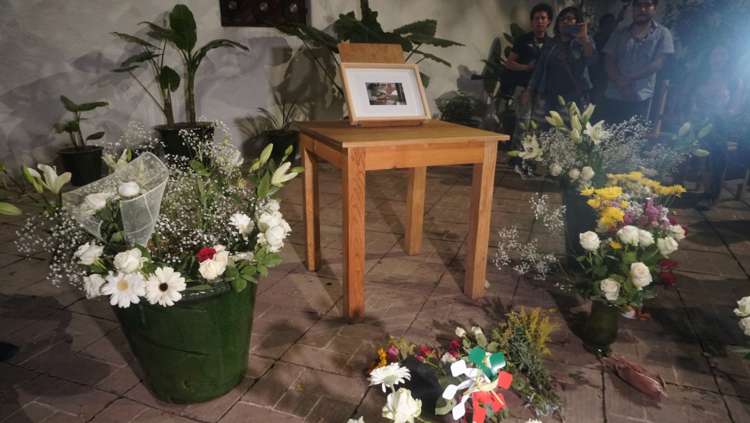 Foto: Homenaje a Francisco Toledo, 6 de septiembre de 2019, Oaxaca, México 