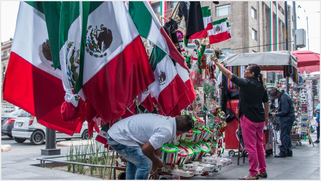 Imagen: Todo está listo para el Grito de Independencia en el Zócalo, 14 de septiembre de 2019 (ROGELIO MORALES /CUARTOSCURO.COM)